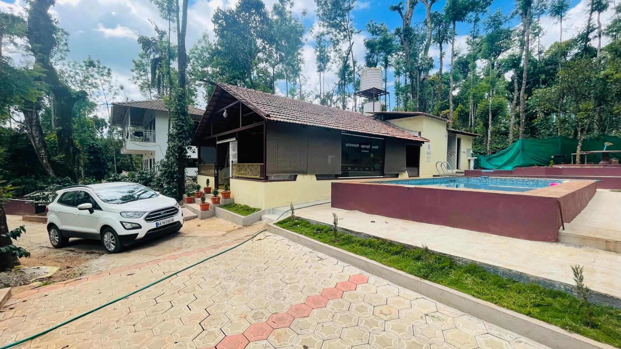 Silver Springs Homestay Chickmagalur Chikmagalūr Exterior foto